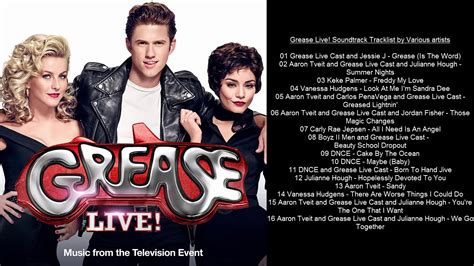 Grease live songs